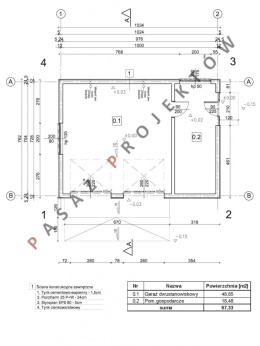 GARAŻ DWUSTANOWISKOWY G21 - modern 23