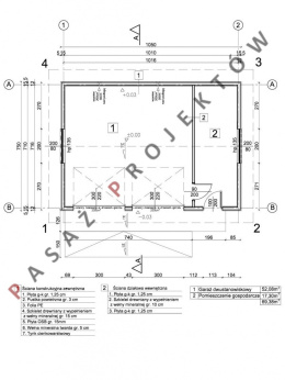 GS32R GARAŻ DWUSTANOWISKOWY W TECHNOLOGII SZKIELETOWEJ