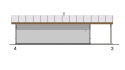 GARAŻ DWUSTANOWISKOWY Z WIATĄ G2055D
