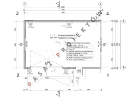 GS321 BUDYNEK GARAŻOWO-GOSPODARCZY W TECHNOLOGII SZKIELETOWEJ