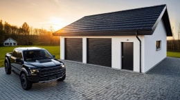 BUDYNEK GOSPODARCZO-GARAŻOWY A21