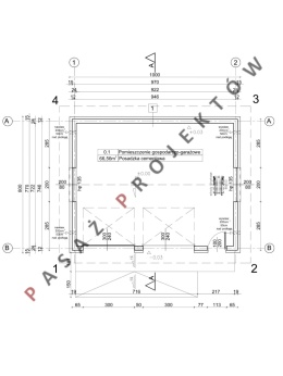 BUDYNEK GOSPODARCZO-GARAŻOWY A21