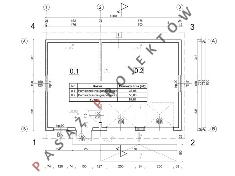 BUDYNEK GOSPODARCZY J012
