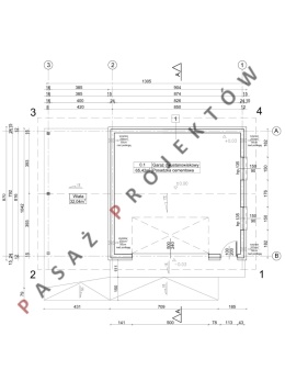 GARAŻ DWUSTANOWISKOWY Z WIATĄ G214W