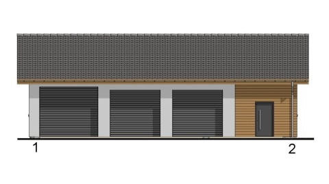 GARAŻ TRZYSTANOWISKOWY F323