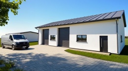 BUDYNEK GARAŻOWO-GOSPODARCZY G014C