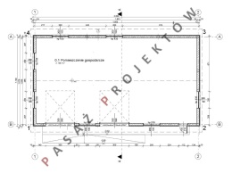 BUDYNEK GARAŻOWO-GOSPODARCZY G014C