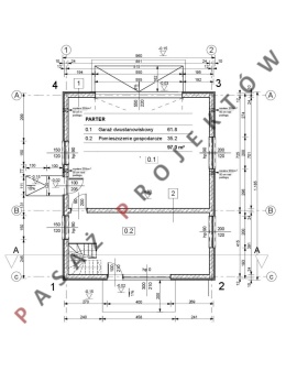 BUDYNEK GARAŻOWO-GOSPODARCZY H3
