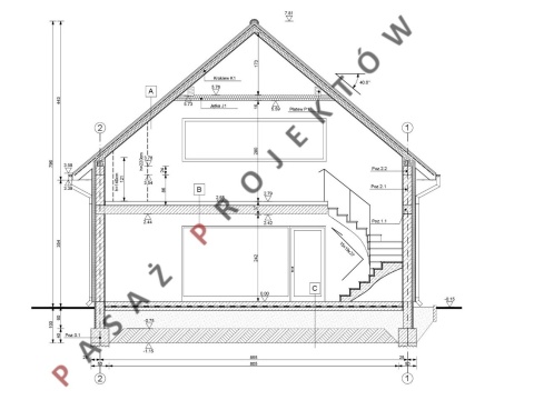 BUDYNEK GARAŻOWO-GOSPODARCZY H3