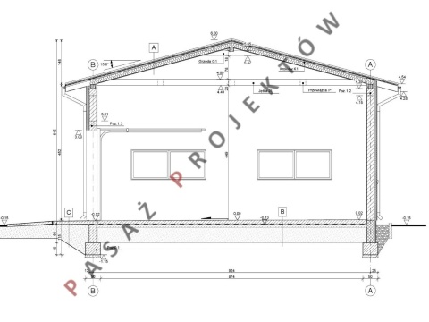 BUDYNEK GARAŻOWO-GOSPODARCZY FJ1