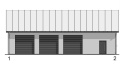 GARAŻ TRZYSTANOWISKOWY K0241