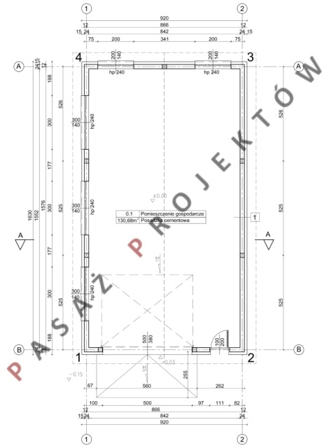BUDYNEK GOSPODARCZY G2343