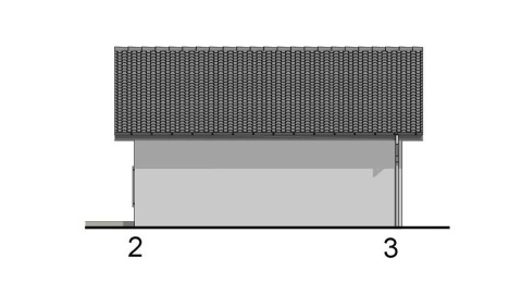 GARAŻ JEDNOSTANOWISKOWY K152