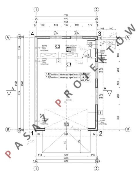 BUDYNEK GOSPODARCZY R2252