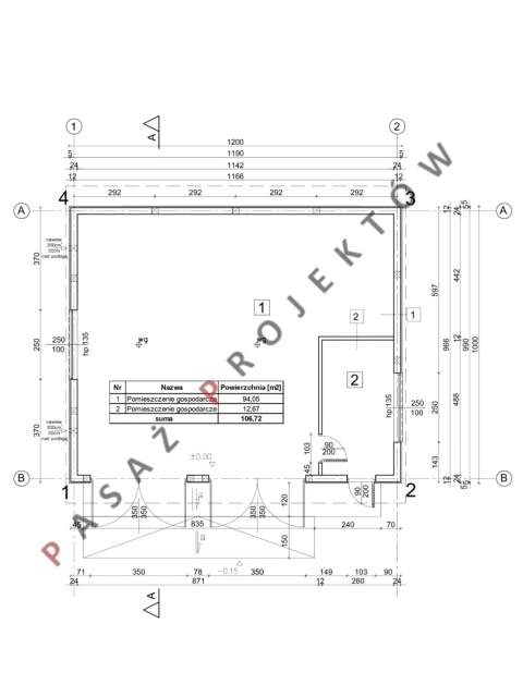 BUDYNEK GOSPODARCZY RJ112