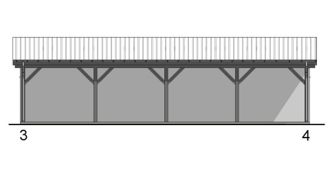 BUDYNEK GOSPODARCZY Z WIATĄ GW111