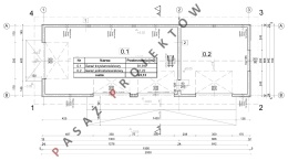 GARAŻ CZTEROSTANOWISKOWY G415