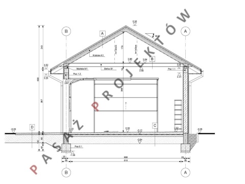 GARAŻ CZTEROSTANOWISKOWY G415