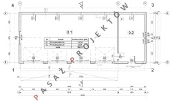 GARAŻ CZTEROSTANOWISKOWY G416