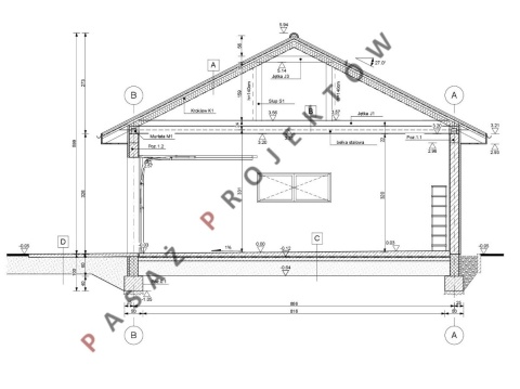 GARAŻ CZTEROSTANOWISKOWY H40