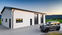 GARAŻ DWUSTANOWISKOWY F013