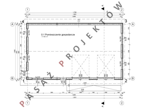 GARAŻ DWUSTANOWISKOWY F013