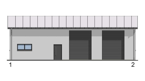 GARAŻ DWUSTANOWISKOWY F013