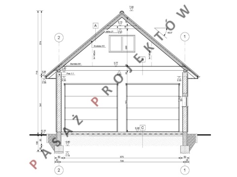 GARAŻ DWUSTANOWISKOWY F231