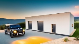 GARAŻ DWUSTANOWISKOWY G21 - modern 4