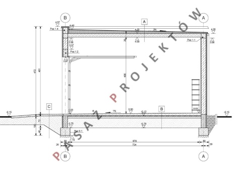 GARAŻ DWUSTANOWISKOWY G21 - modern 4