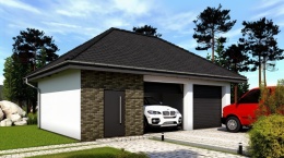 GARAŻ DWUSTANOWISKOWY G212B