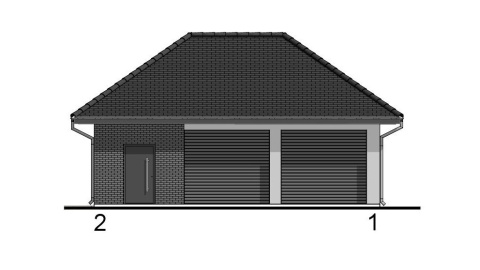 GARAŻ DWUSTANOWISKOWY G212B