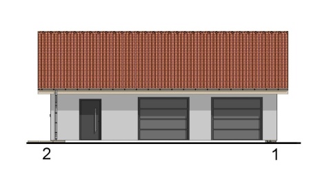 GARAŻ DWUSTANOWISKOWY K220