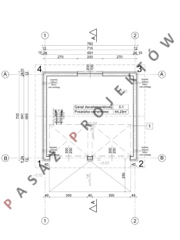 GARAŻ DWUSTANOWISKOWY K227