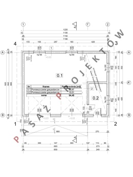 GARAŻ DWUSTANOWISKOWY K32