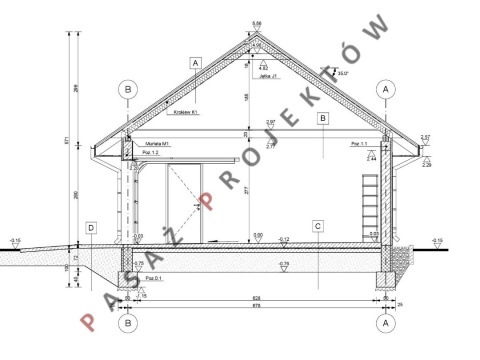 GARAŻ DWUSTANOWISKOWY Z DWOMA WIATAMI R2053