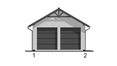 GARAŻ DWUSTANOWISKOWY R227