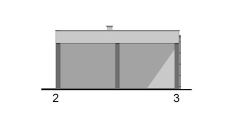 GARAŻ DWUSTANOWISKOWY Z WIATĄ GW12