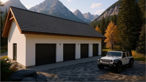 GARAŻ CZTEROSTANOWISKOWY K323A