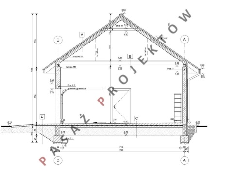 GARAŻ CZTEROSTANOWISKOWY K323A