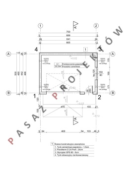 GARAŻ DWUSTANOWISKOWY K11